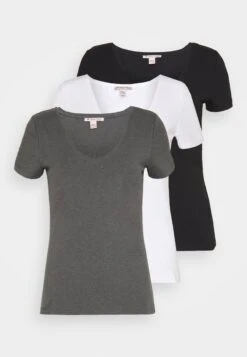 Anna Field 3 PACK - T-Shirt Basic - Black, White 13 Anna Field 3 PACK - T-Shirt Basic - Black, White -Chic Fusion Verkauf d8673abc075746a285714e911a623aef 1