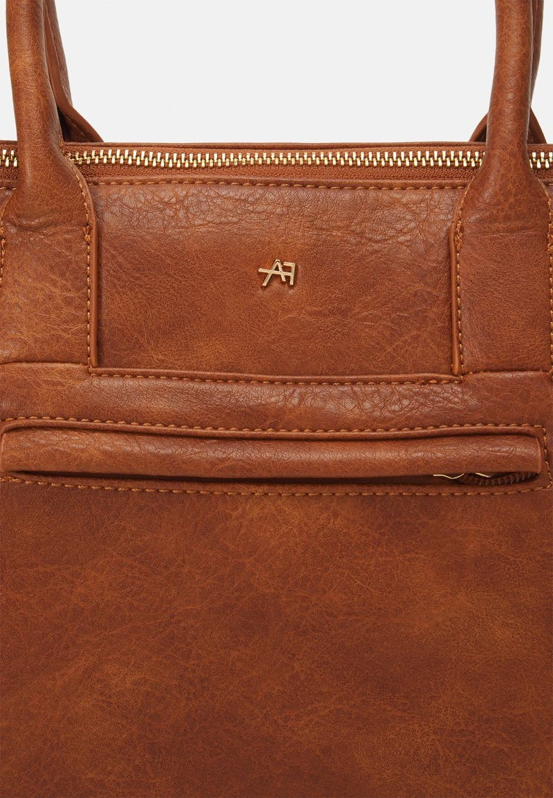 Anna Field Notebooktasche - Cognac 7 Anna Field Notebooktasche - Cognac – Bild 5