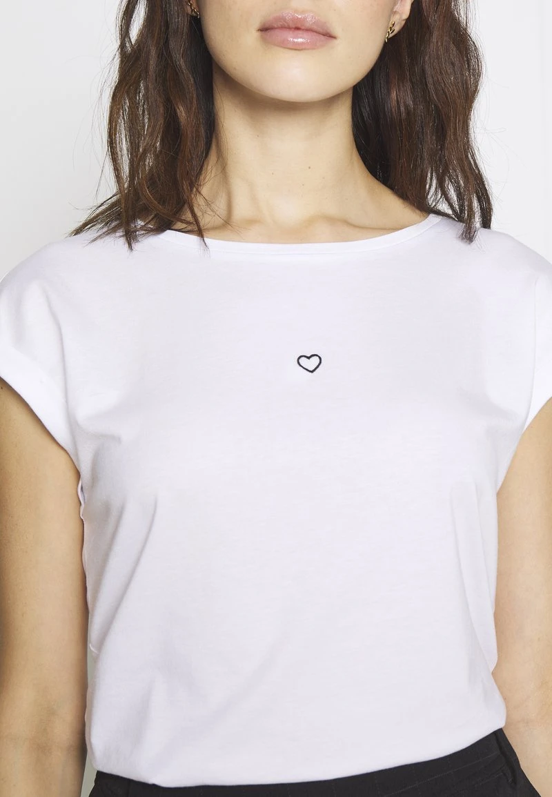 Anna Field T-Shirt Basic - White 7 Anna Field T-Shirt Basic - White – Bild 5