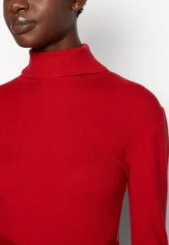 Anna Field ROLLKRAGEN RIPP MINI STRICKKLEID MIT GÜRTEL - Strickkleid - Red -Chic Fusion Verkauf e229e9715e964e678ca460f88b8a65a3