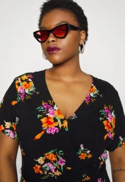 WRAP DRESS HIGH LOW HEM - Freizeitkleid - Black 12 WRAP DRESS HIGH LOW HEM - Freizeitkleid - Black -Chic Fusion Verkauf e2c08b40c17b4e388398df3b167883e4