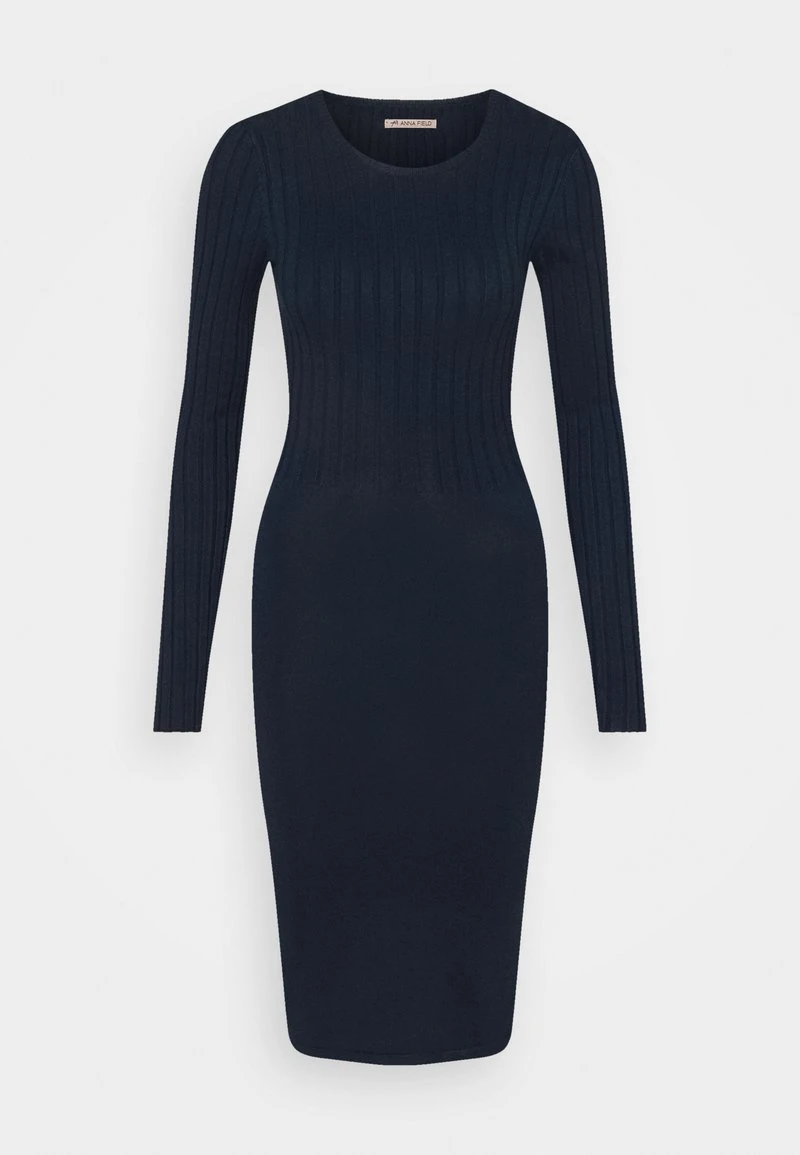 Anna Field CREW AUSSCHNITT RIPP TOP BODYCON MINI STRICKKLEID - Etuikleid - Brown 7 Anna Field CREW AUSSCHNITT RIPP TOP BODYCON MINI STRICKKLEID - Etuikleid - Brown – Bild 5