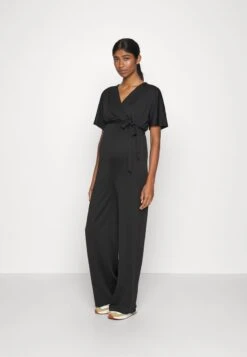 SHORT SLEEVE WRAP JUMPSUIT - Jumpsuit - Black 13 SHORT SLEEVE WRAP JUMPSUIT - Jumpsuit - Black -Chic Fusion Verkauf ecabbac561b94bf3ace118ad2fab6b52 1