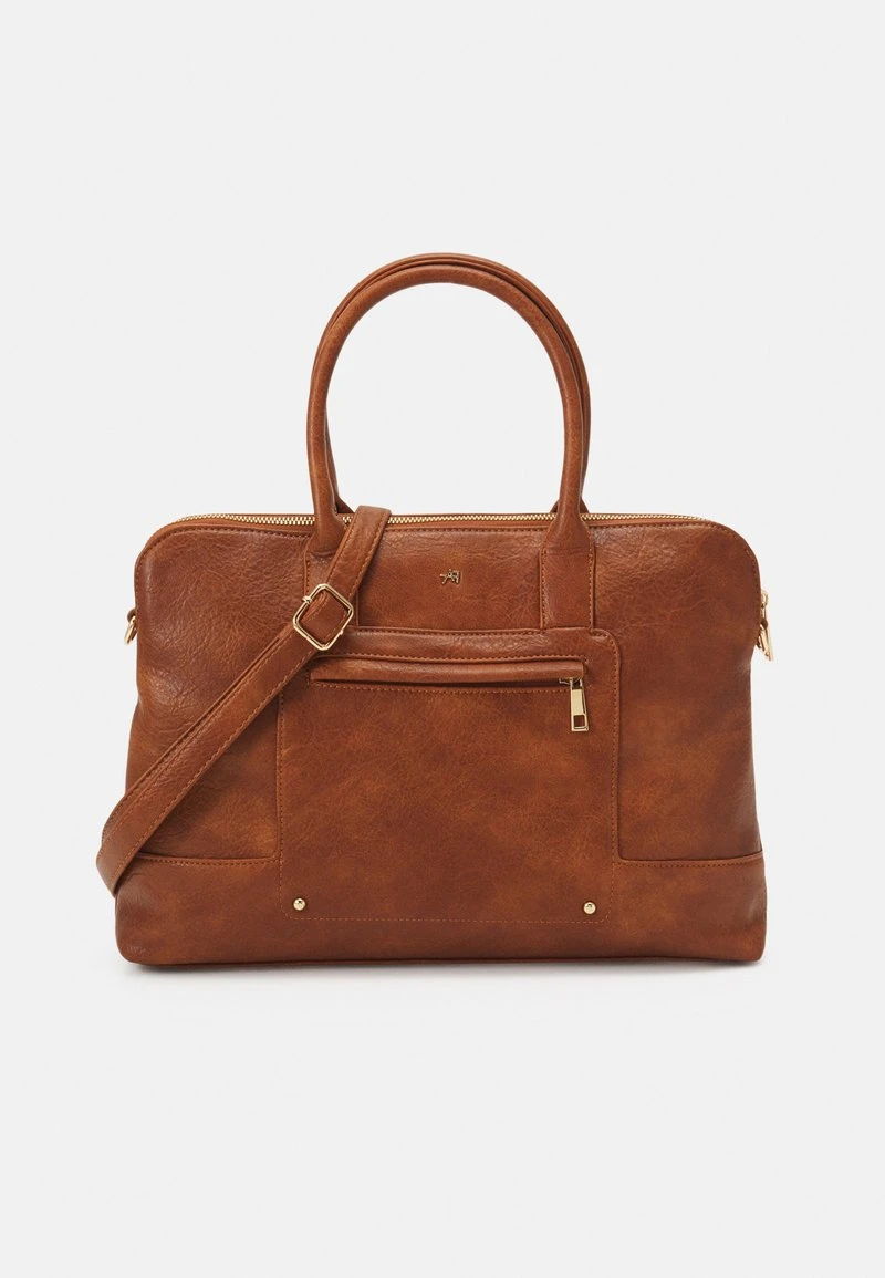 Anna Field Notebooktasche - Cognac 3 Anna Field Notebooktasche - Cognac