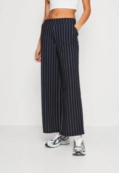 Anna Field Stoffhose - Dark Blue/brown/white 12 Anna Field Stoffhose - Dark Blue/brown/white -Chic Fusion Verkauf eebec60acbd740d992615145e19cc27b