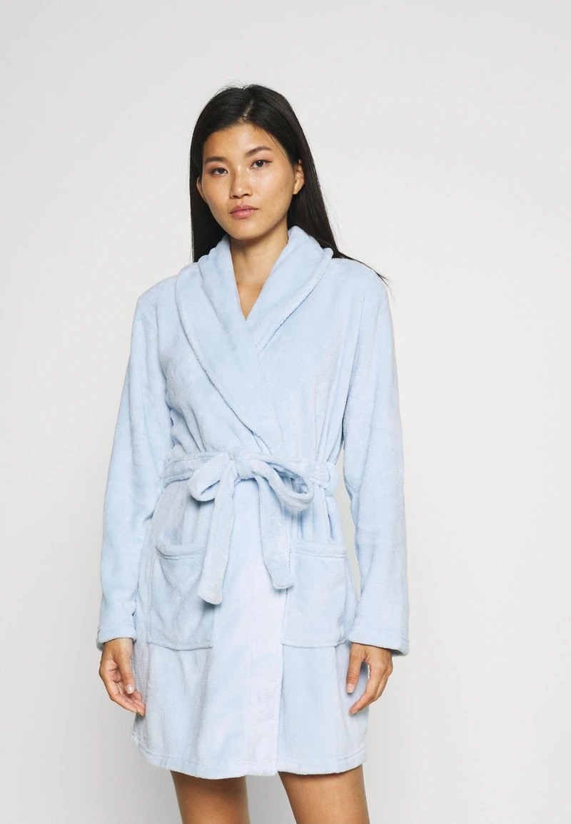 Anna Field LADIES PLUSH BATHROBE - Bademantel - Blue 3 Anna Field LADIES PLUSH BATHROBE - Bademantel - Blue